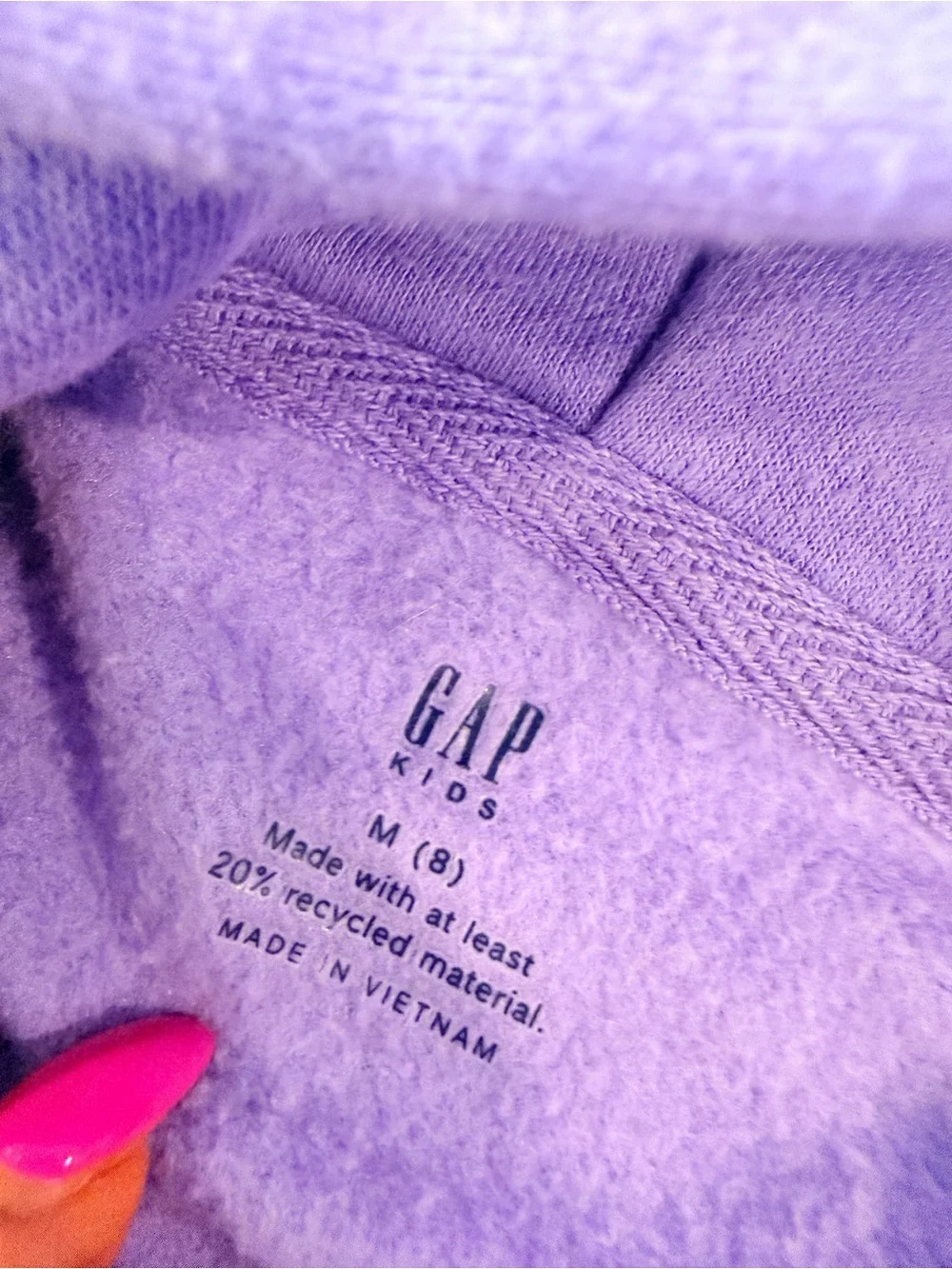GAP lavender pullover
